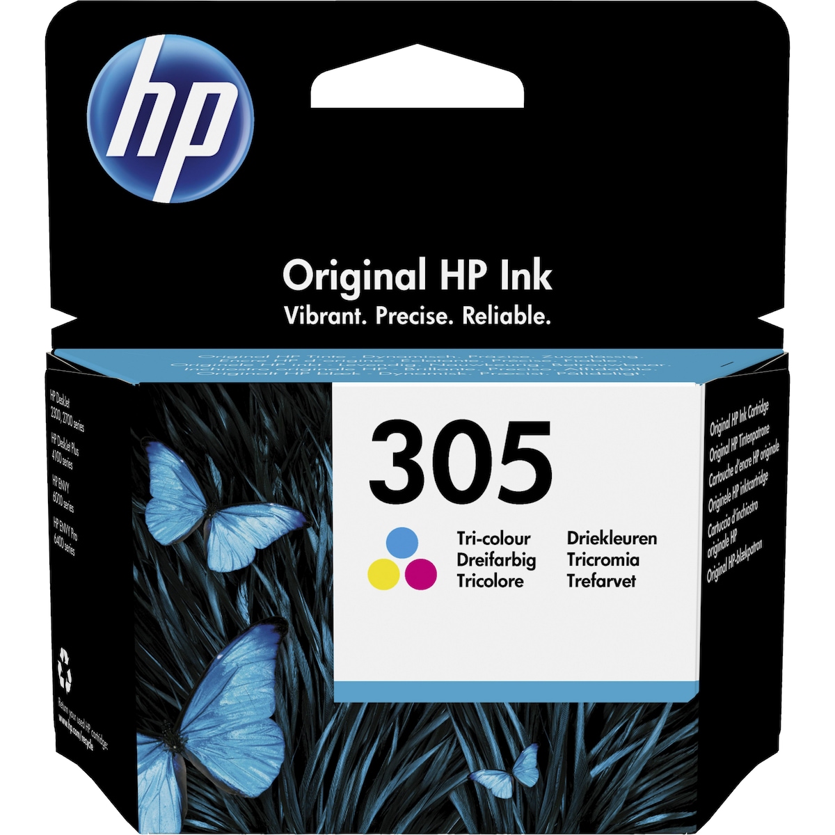 HP 305 Tri-color Original Ink Cartridge 1