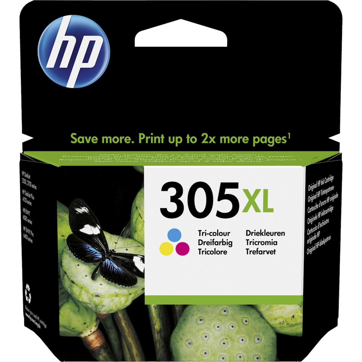 HP 305XL High Yield Tri-color Original Ink Cartridge 1