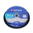 Verbatim 43746 BD-R DL 50GB 6x - 10 Pack Spindle 1