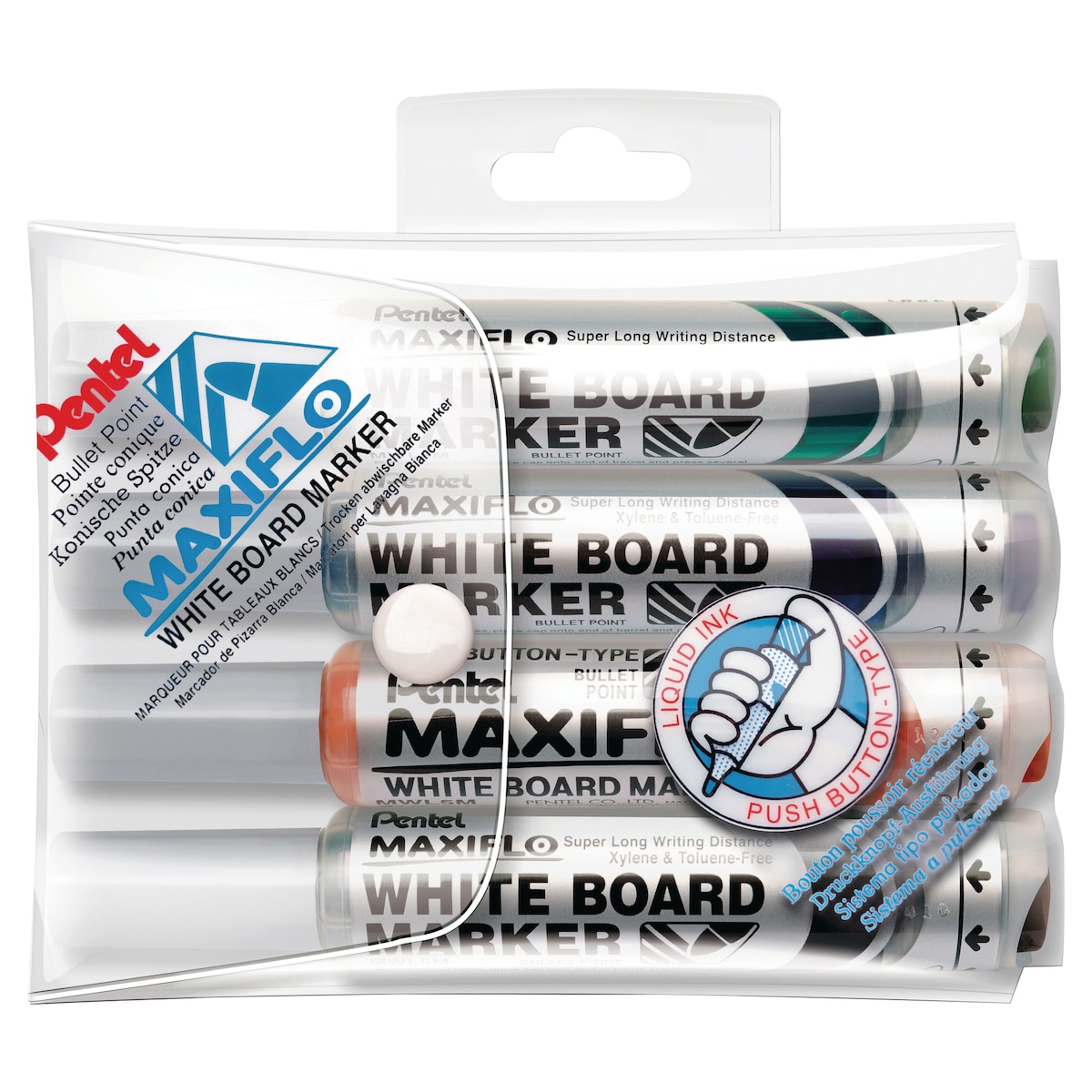 PK4 MAXIFLO MWL5M-4 W/BOARD MARKER ASSTD 1