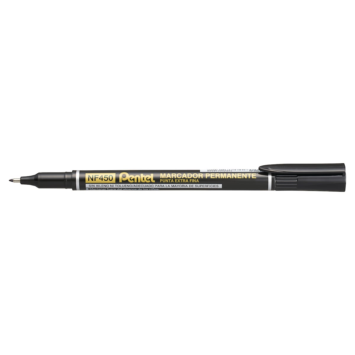 PENTEL NF450 SLIM PERM MARKER BLK 1