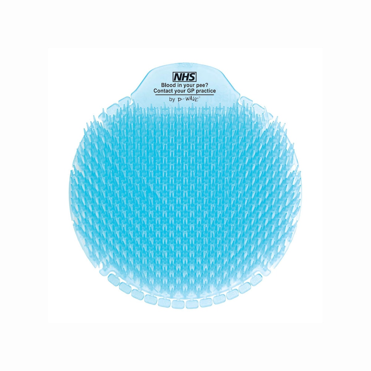 P-Wave Slant6  Urinal Screen, Ocean Mist- Pack of 10 1
