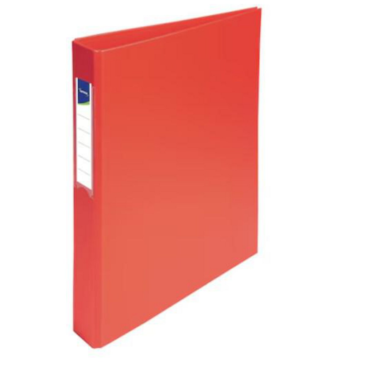 Lyreco A4 Polypropylene Ring Binder, 4 Rings, 25mm Spine, Red 1