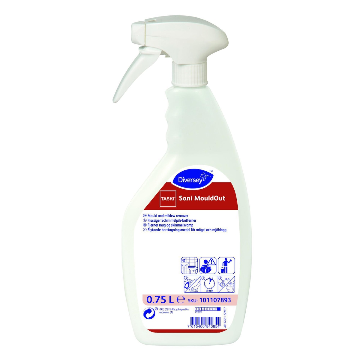 Taski Sani MoldOut Detergent 750ml 1