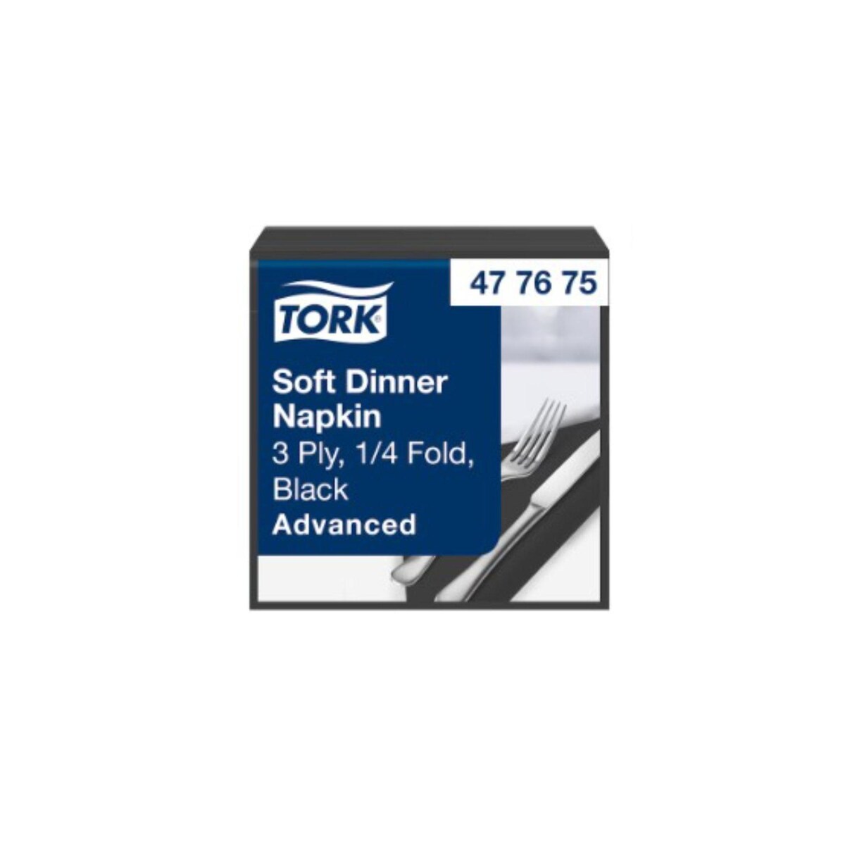 Tork Advanced Napkins Black-Pack of 100 1