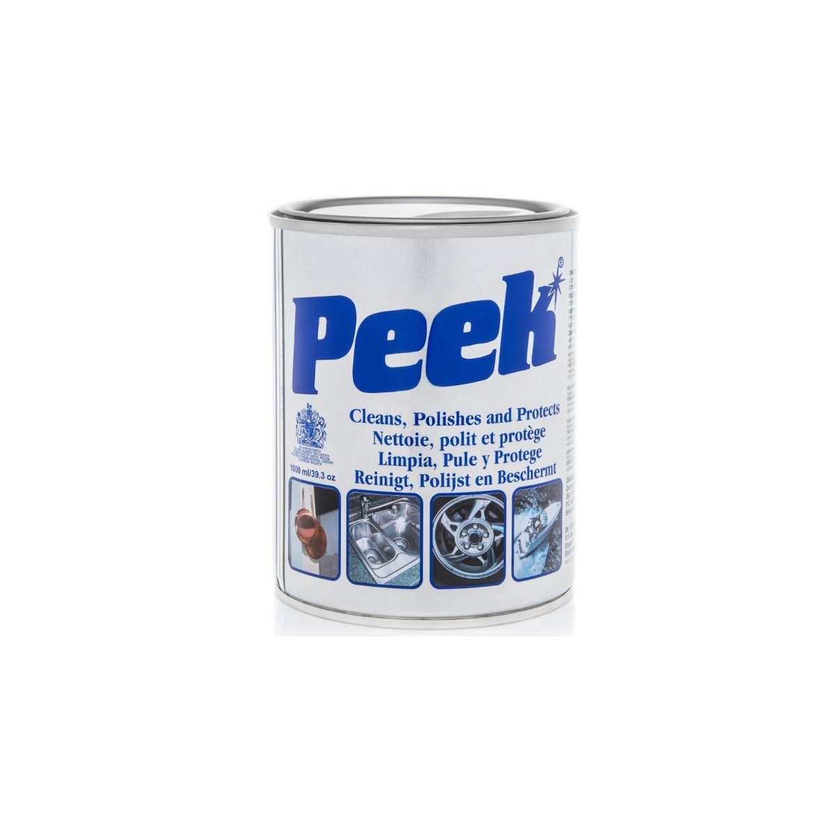Peek Metal Polishing Paste 1 Litre Tin 1