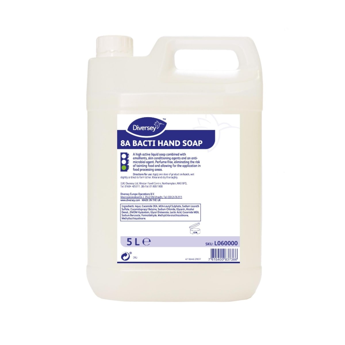 Diversey 8A Bacti Hand Soap 5L 1
