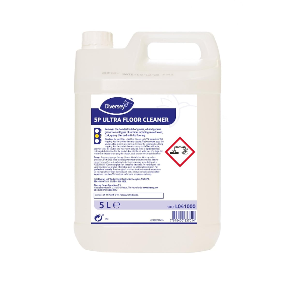 Diversey 5P Ultra Floor Cleaner 5L 1