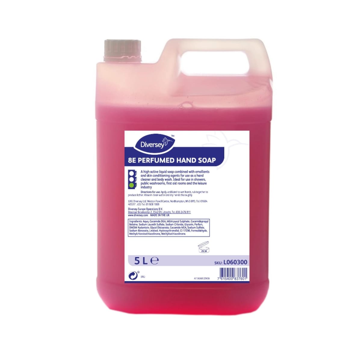 Diversey 8E Perfumed Hand Soap 5L 1