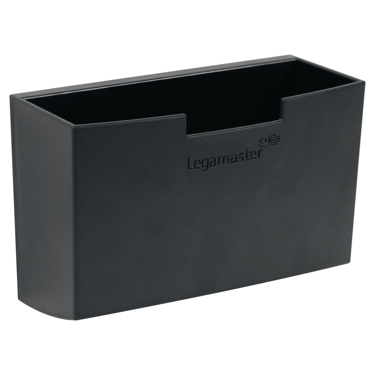 Legamaster 7-122600 Black Magnetic Glassboard Accessory Holder 1