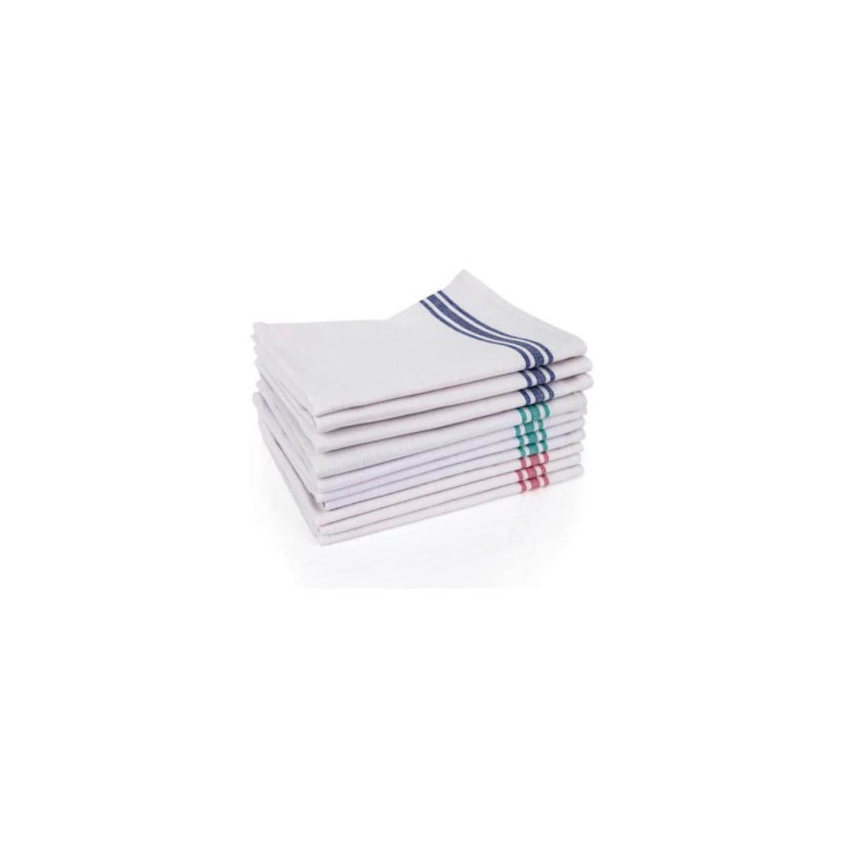 Tea Towel White Cotton - Pack of 10 1