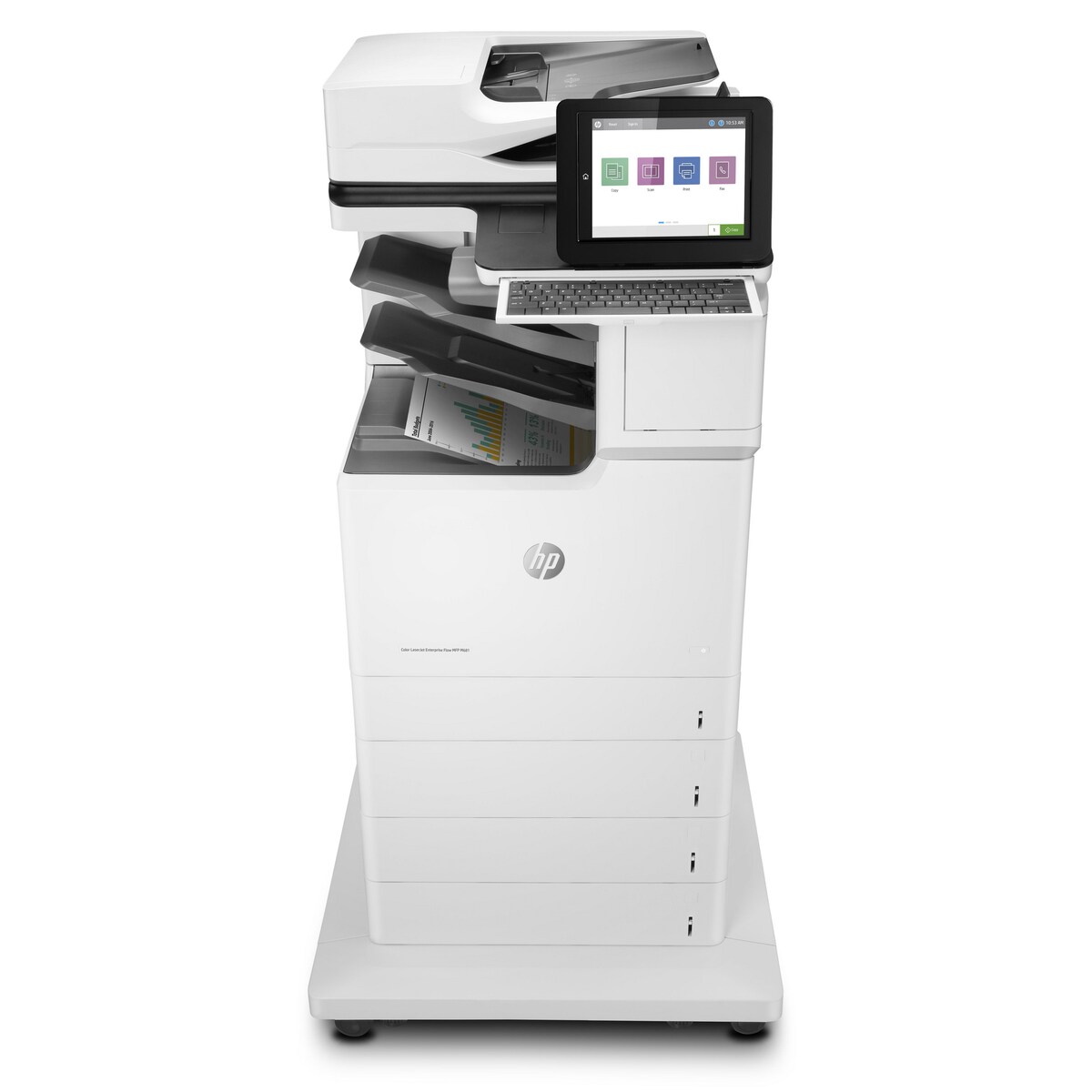 HP Colour LaserJet Enterprise Flow MFP M681Z Printer (J8A13A) 1