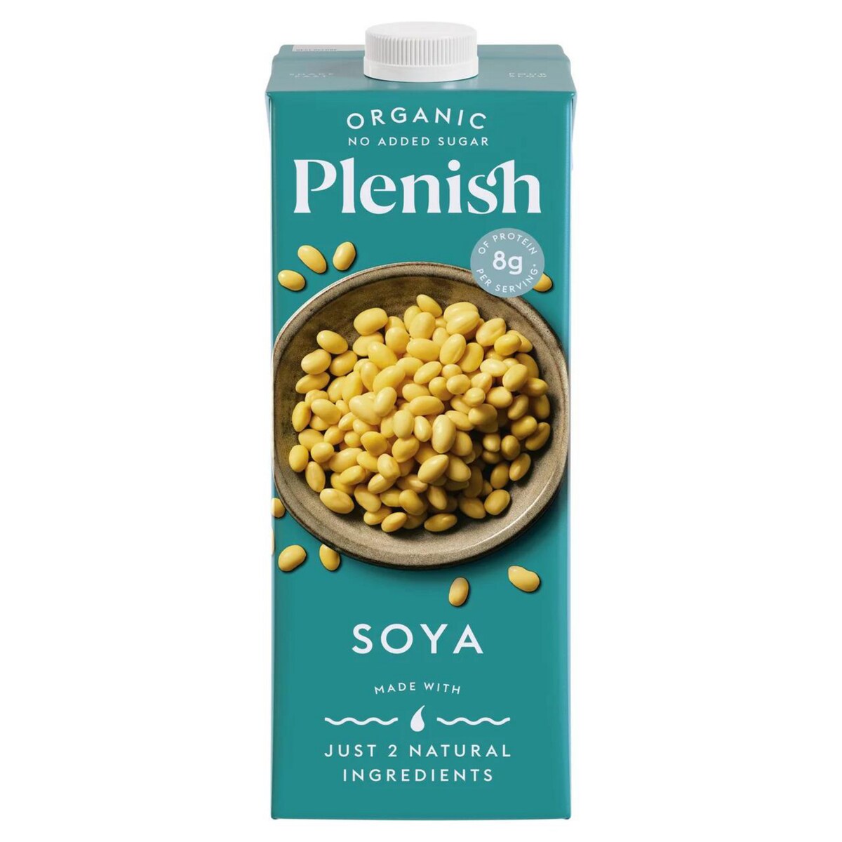 Plenish Soya Milk Tetra 1 Litre - Pack of 6 1