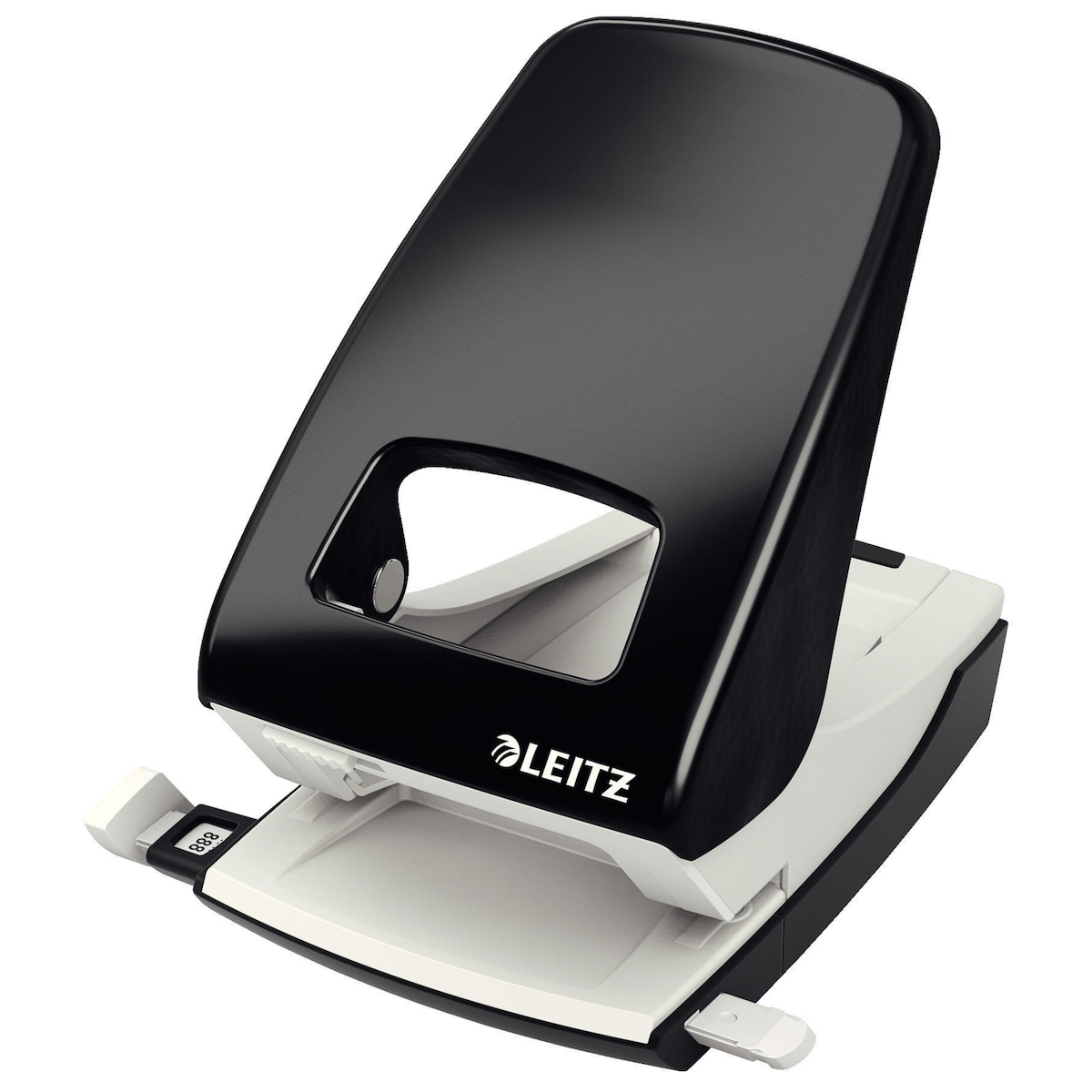 Leitz NeXXt Series 5138 Heavy Duty 40 Sheet 2 Hole Punch - Black 1