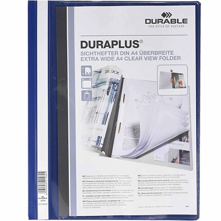 ESSELTE Dossier Con Fástener - Caja 50 Ud - Formato Folio Color Azul   13206