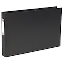 Oxford Ring Binder Black A3 4 D-Ring 40mm Capacity Landscape 1