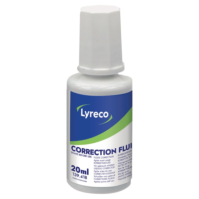 Lyreco Correction Fluid Bottle 20ml 1