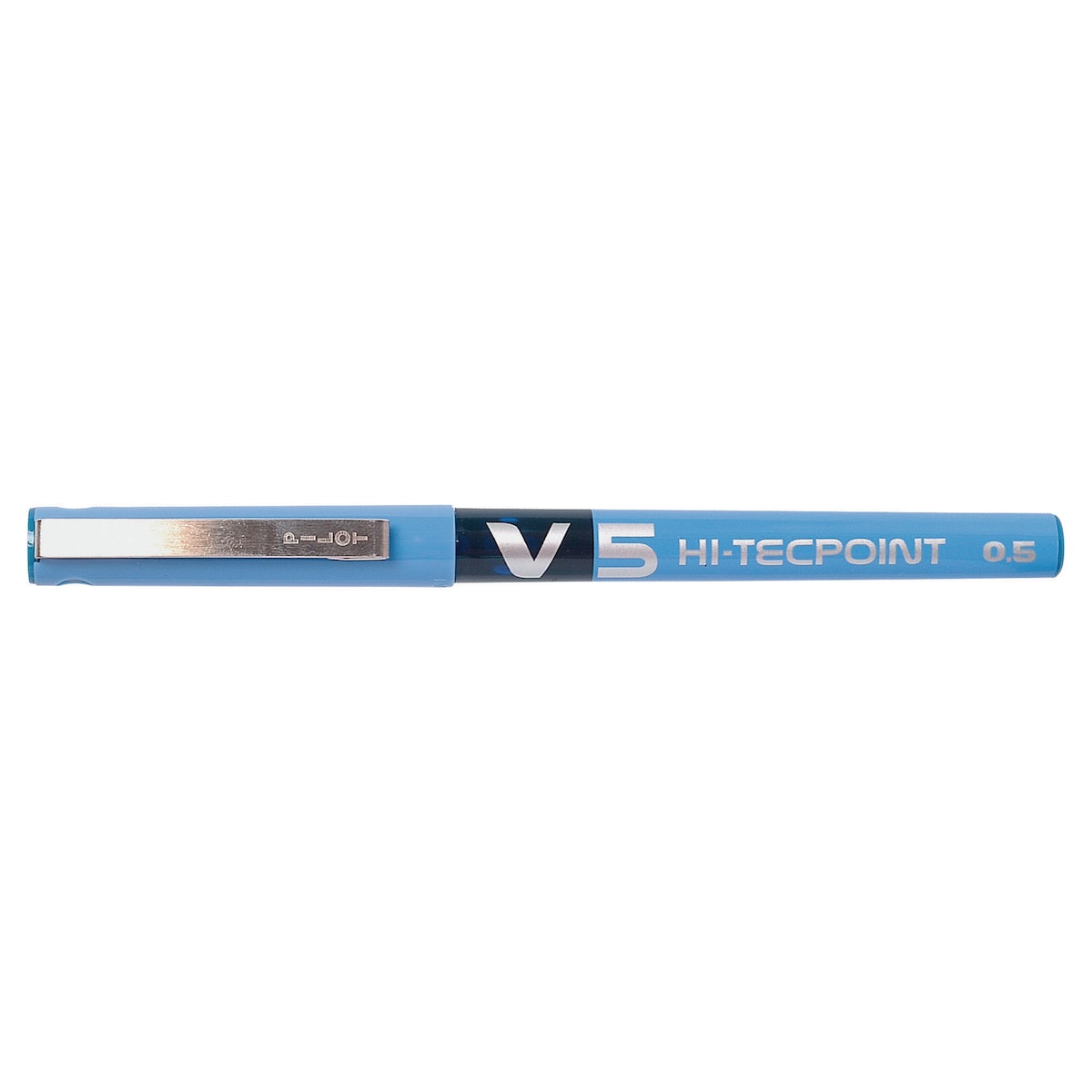 Pilot Hi-Tecpoint V5 Roller Ball Blue Pens 0.3mm Line Width - Box of 12 1
