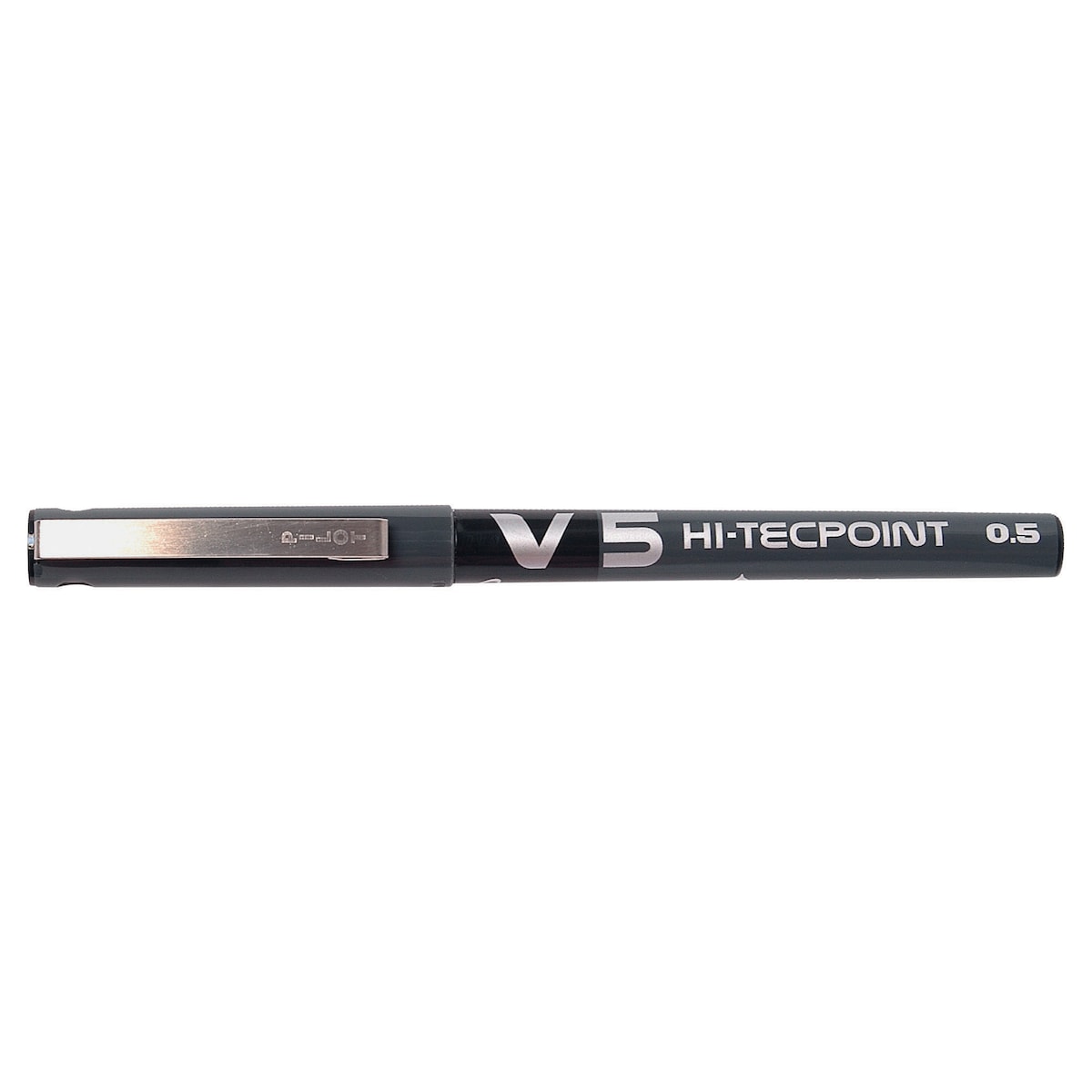 Pilot Hi-Tecpoint V5 Roller Ball Black Pens 0.3mm Line Width - Box of 12 1