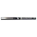 Pilot Hi-Tecpoint V5 Roller Ball Black Pens 0.3mm Line Width - Box of 12 1