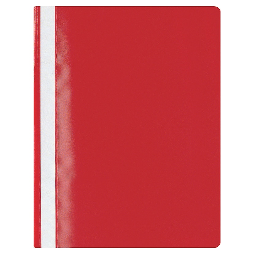 Red Project File Sleeve Lyreco Budget Red A4 Project Files 25 Sheet... | Lyreco