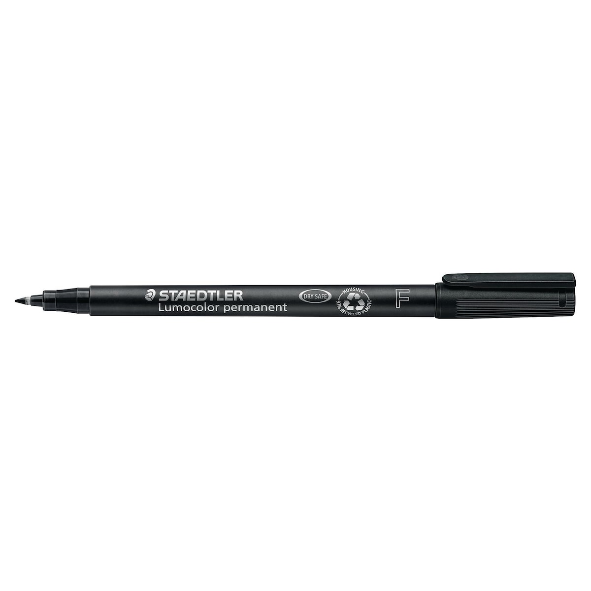 Staedtler Lumocolor Permanent Pens Fine Black - Box of 10 1