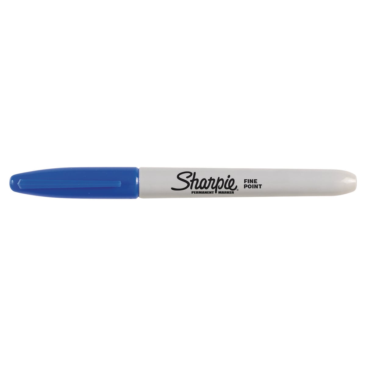 Sharpie Permanent Markers Fine Blue - Pack Of 12 1