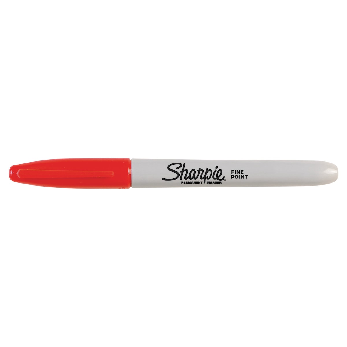 Sharpie Permanent Markers Fine Red - Pack Of 12 1