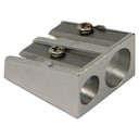 Pencil Sharpener - Metal With Double Hole 1