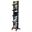 Free Standing Literature Holder Display Stand - 5 Shelves For A4 Documents 1