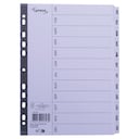 Lyreco Mylar White A4 12-Part Jan-Dec Indexes 1