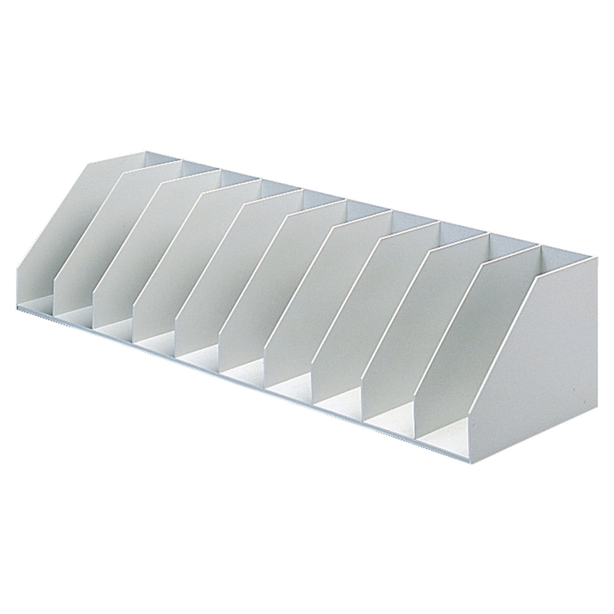 Arch File Rack Organizer Lever Arch Files Rack With 9 Fixed Compartments... | Lyreco