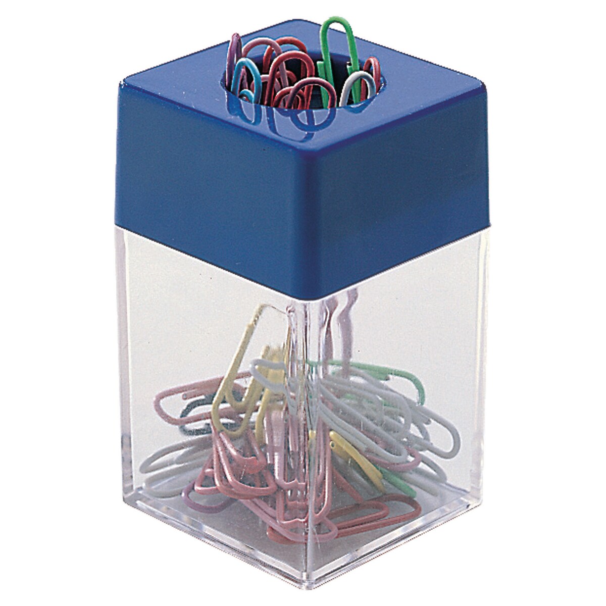 Paper Clip Dispenser With Magnetic Rim - 70 X 43 X 43mm 1