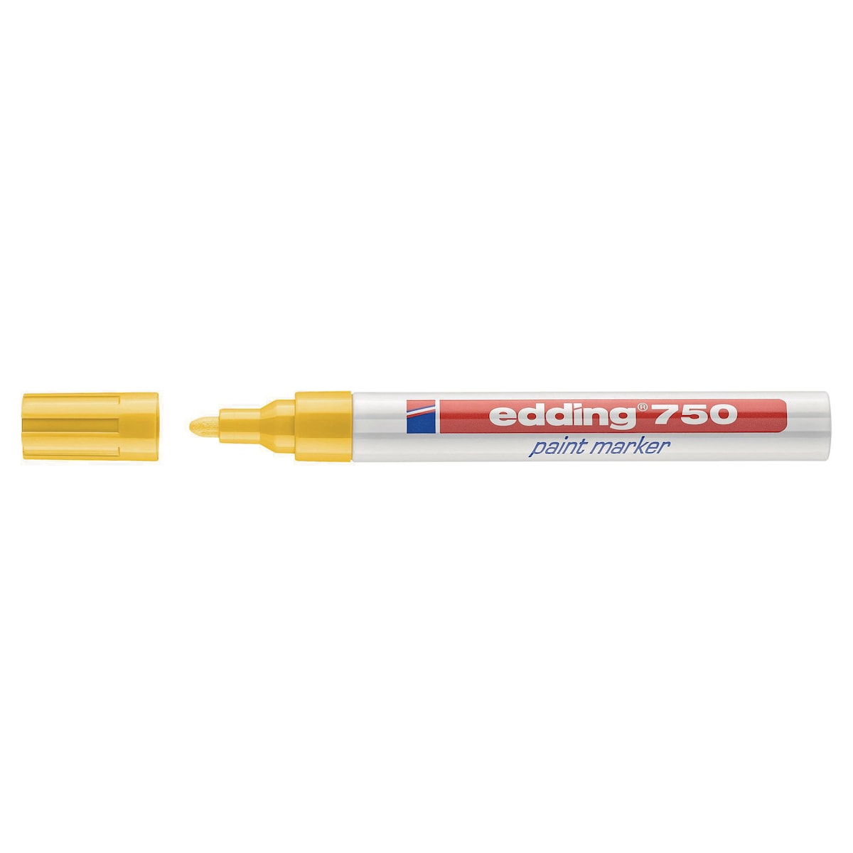 Edding 750 Bullet Tip Yellow Paint Marker 1