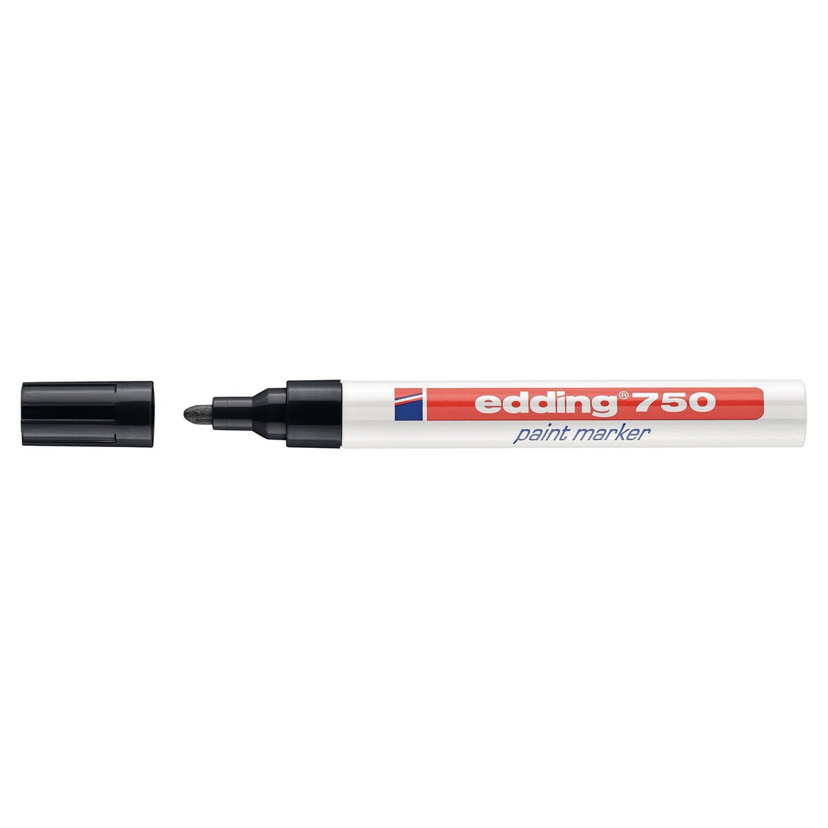 Edding 750 Bullet Tip Black Paint Marker 1