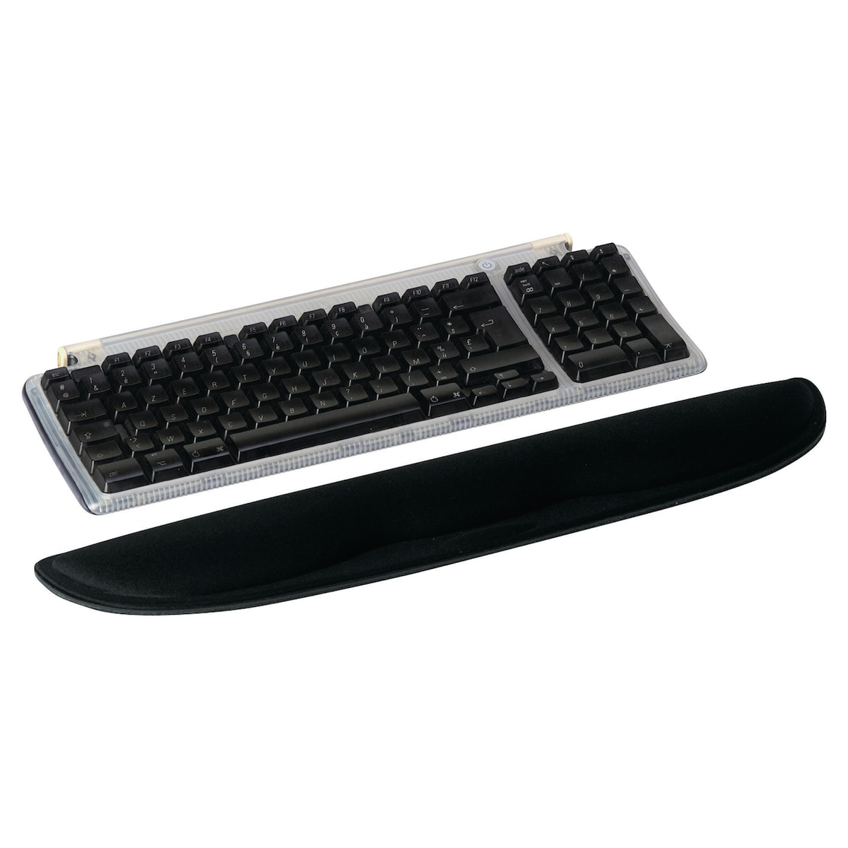 Lyreco Keyboard Rest Foam Black 1