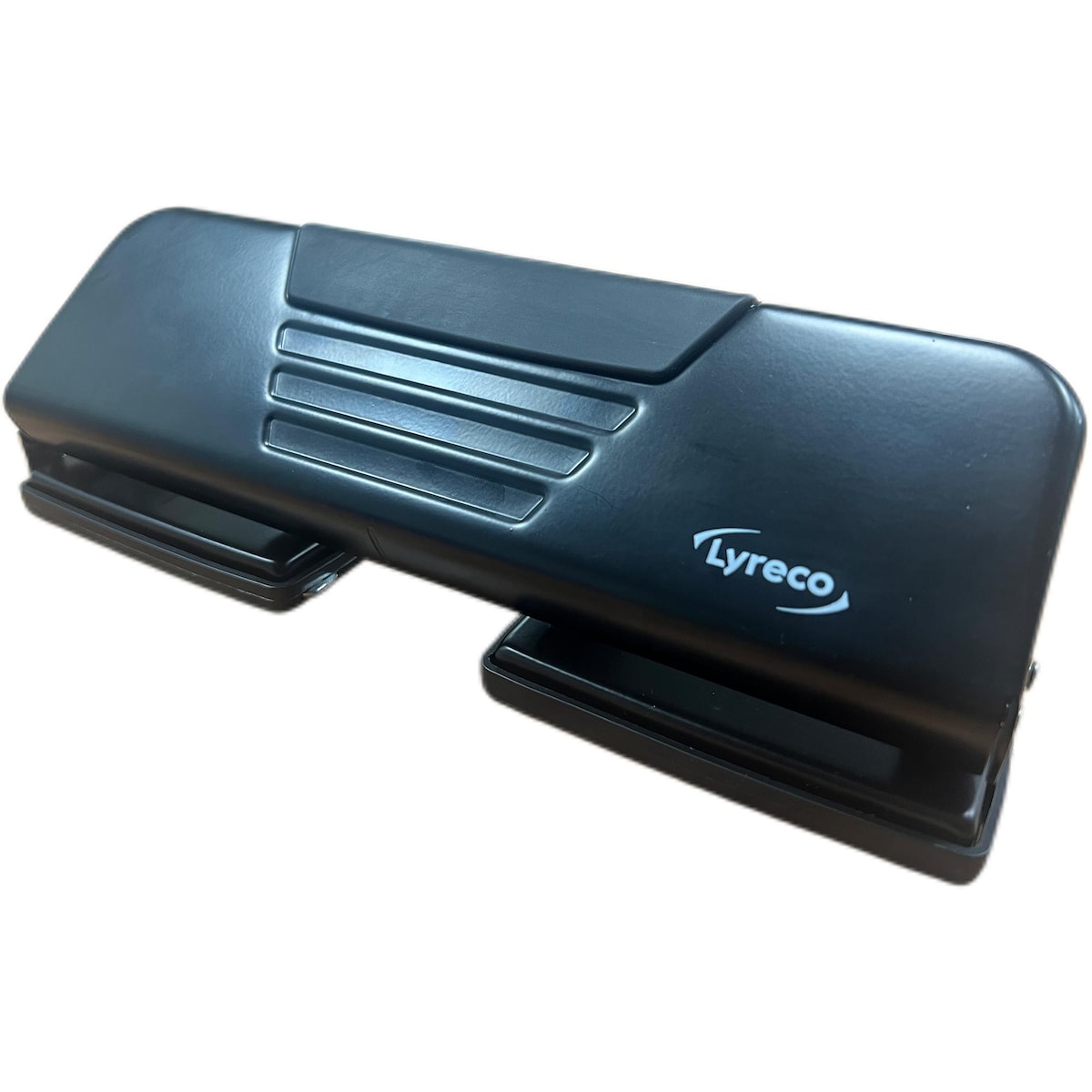 Lyreco Hole Punch 4-Hole Black 1