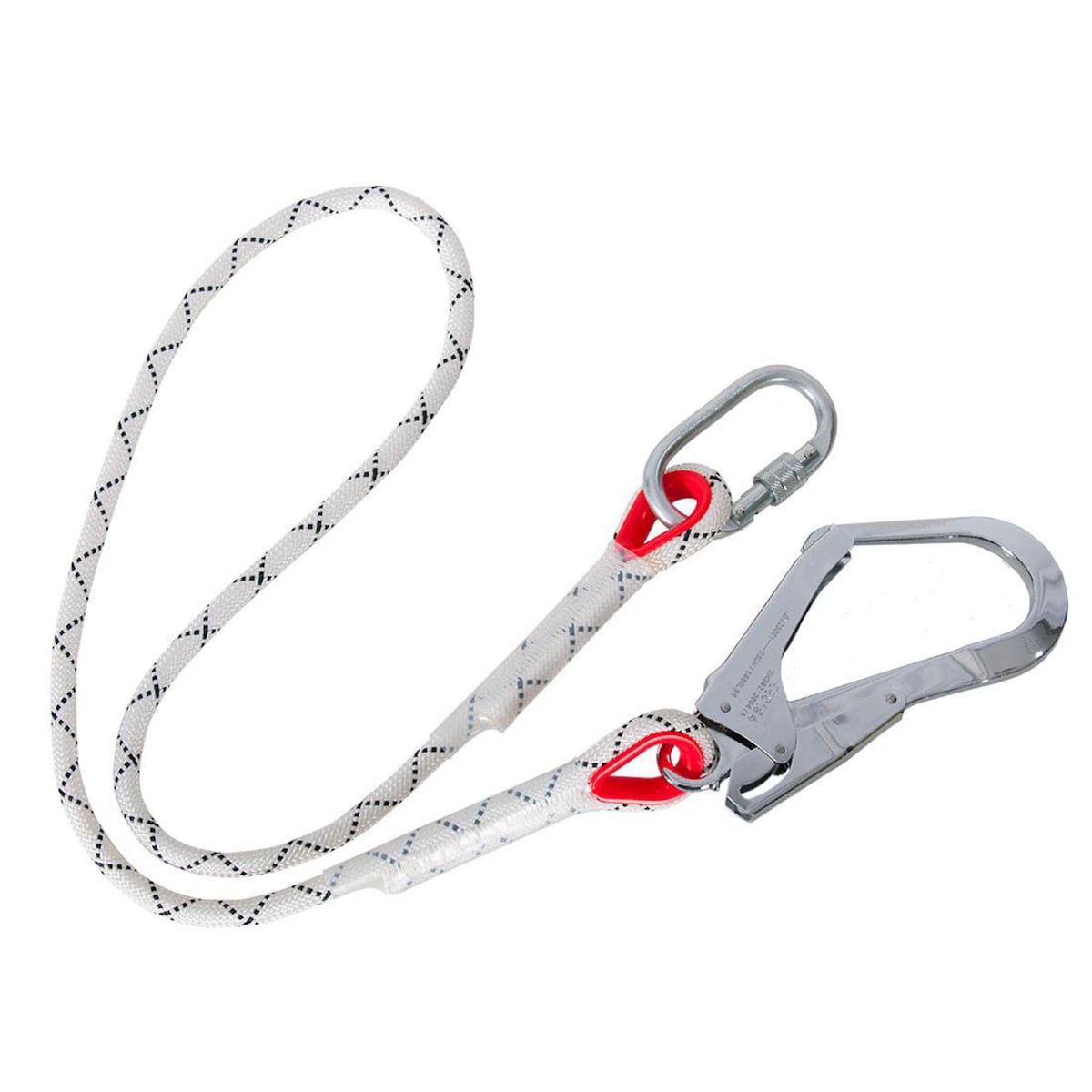 Portwest FP20 Kernmantle 1.5m Restraint Lanyard R White 1