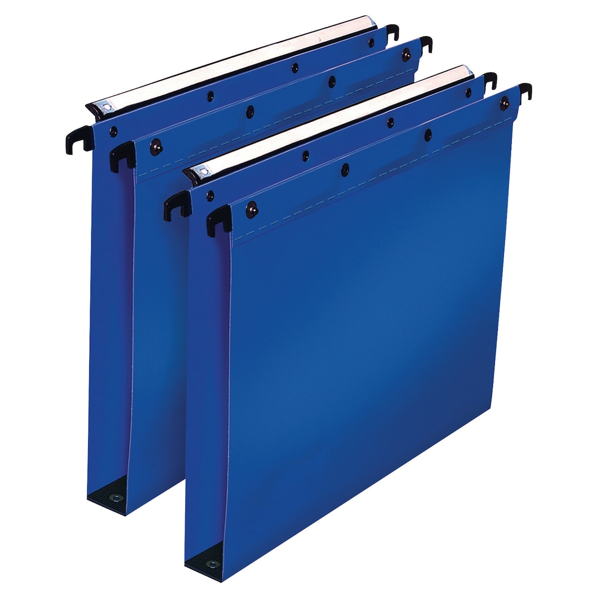 Elba Polypro Suspension Files A4 Blue 30mm Base Heavy Duty - Box of 10 1