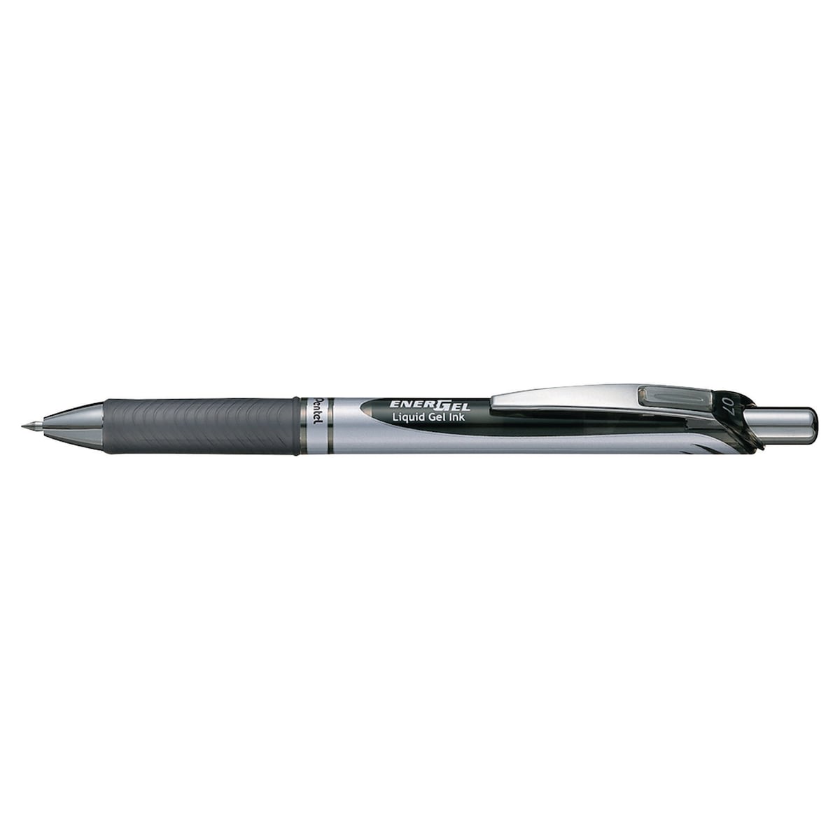 Pentel Energel BL77 Retractable Gel Pen 0.7mm Black - Box of 12 1