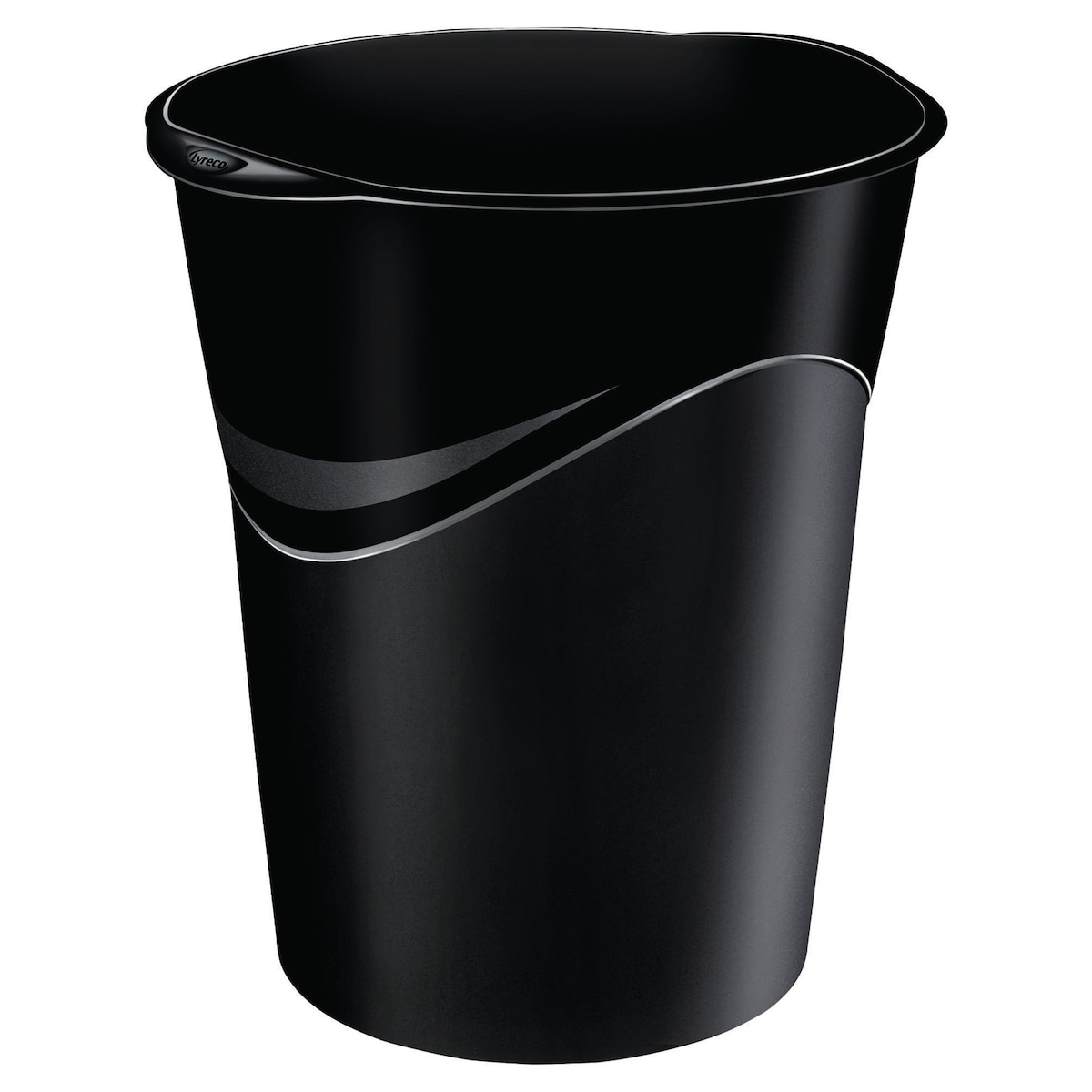 Lyreco Waste Bin 15L Black 1