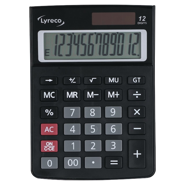 Lyreco Desk Calculator 12-Digit 1