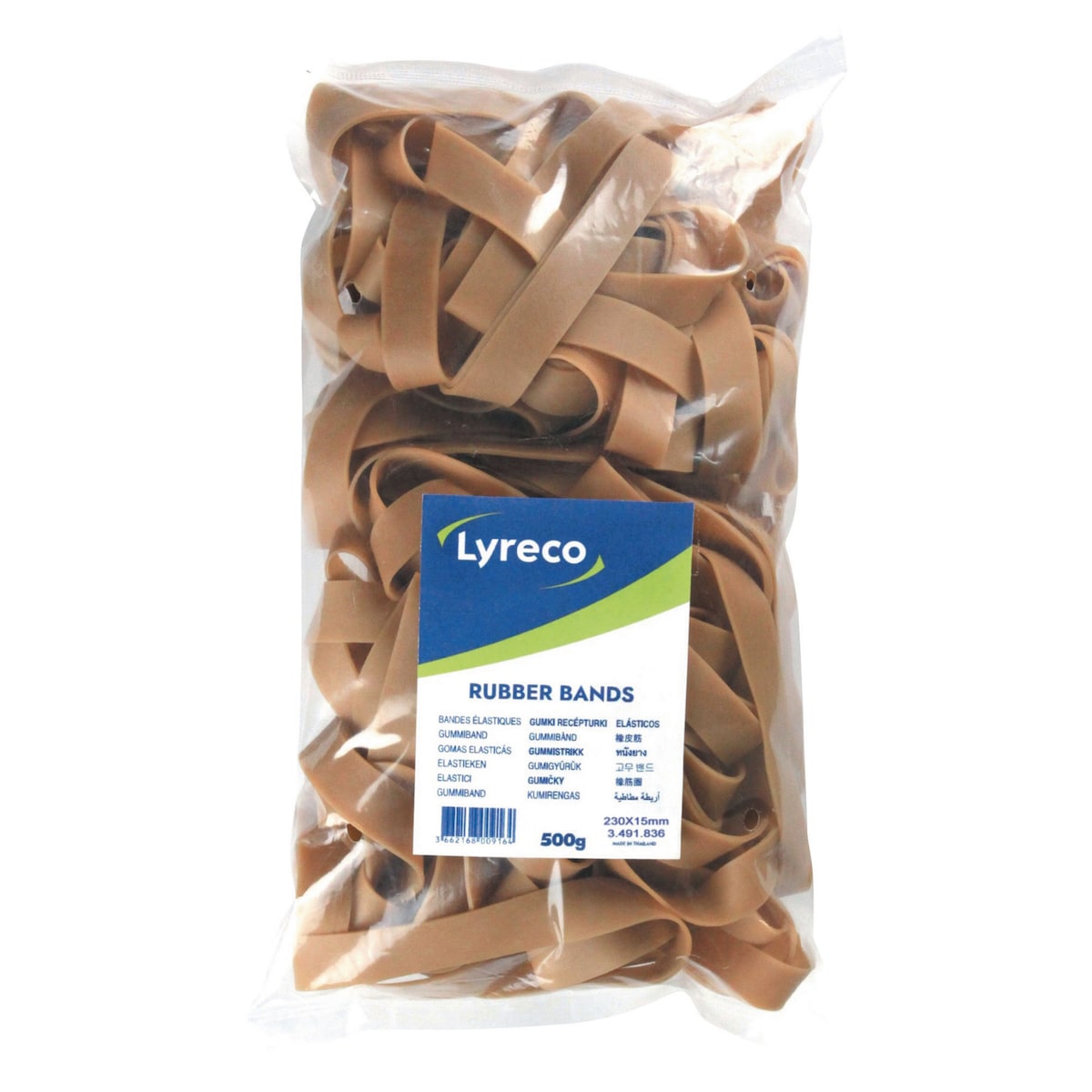 Rubber Band Roco Lyreco Rubber Bands 15x230mm - 500g | Lyreco