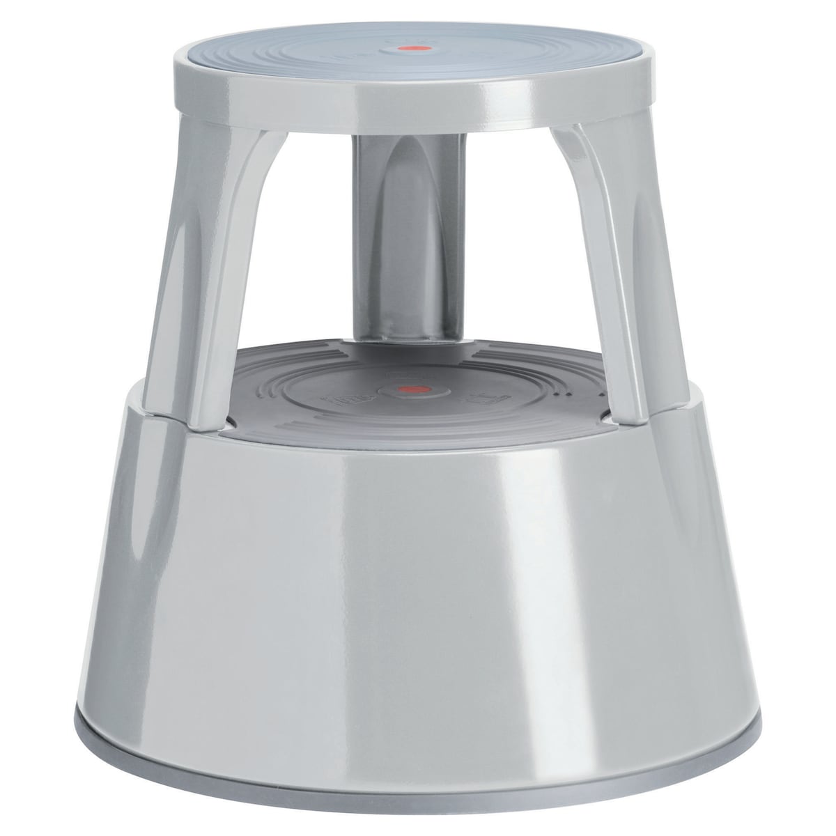 Twinco 6300-9 Steel Grey Step Stool 1