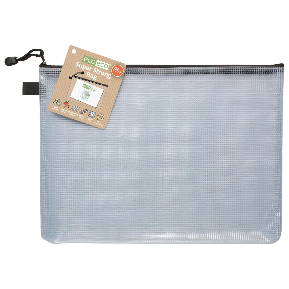 Eco-Eco Recycled  Super Strong Bag  PVC A4+ 1