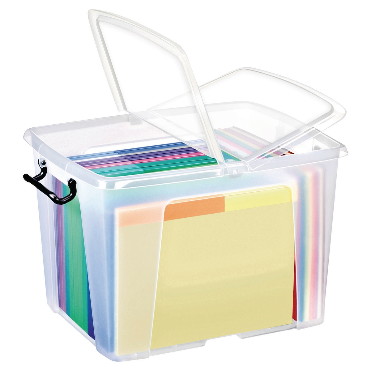 Strata Smart Storemaster File Box Strata Clear 40 Litre Smart Storemaster Box... | Lyreco