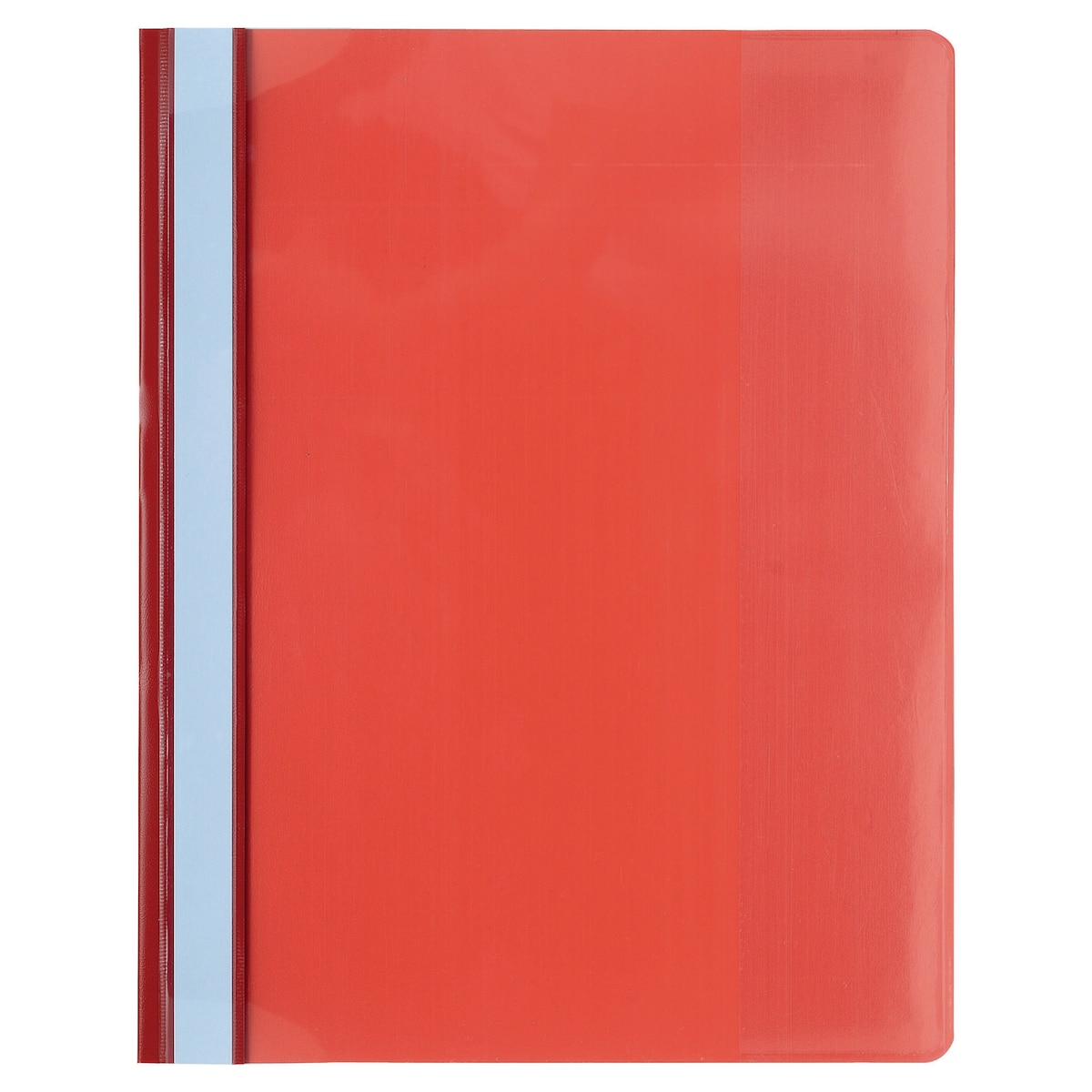 Exacompta PVC Transfer File A4 - Red, Pack of 10 1