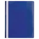 Exacompta PVC A4 Maxi Flat Bar Presentation Folders, Blue - Pack of 10 1