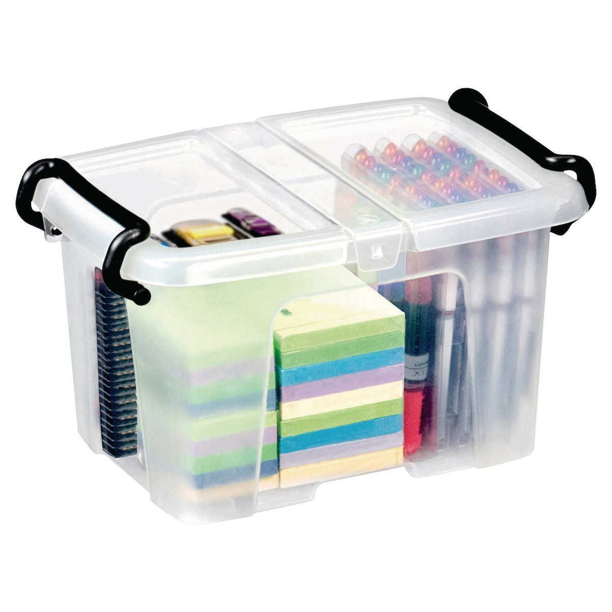 Strata Smart Storemaster File Box Strata Clear 6 Litre Smart Storemaster Box With... | Lyreco