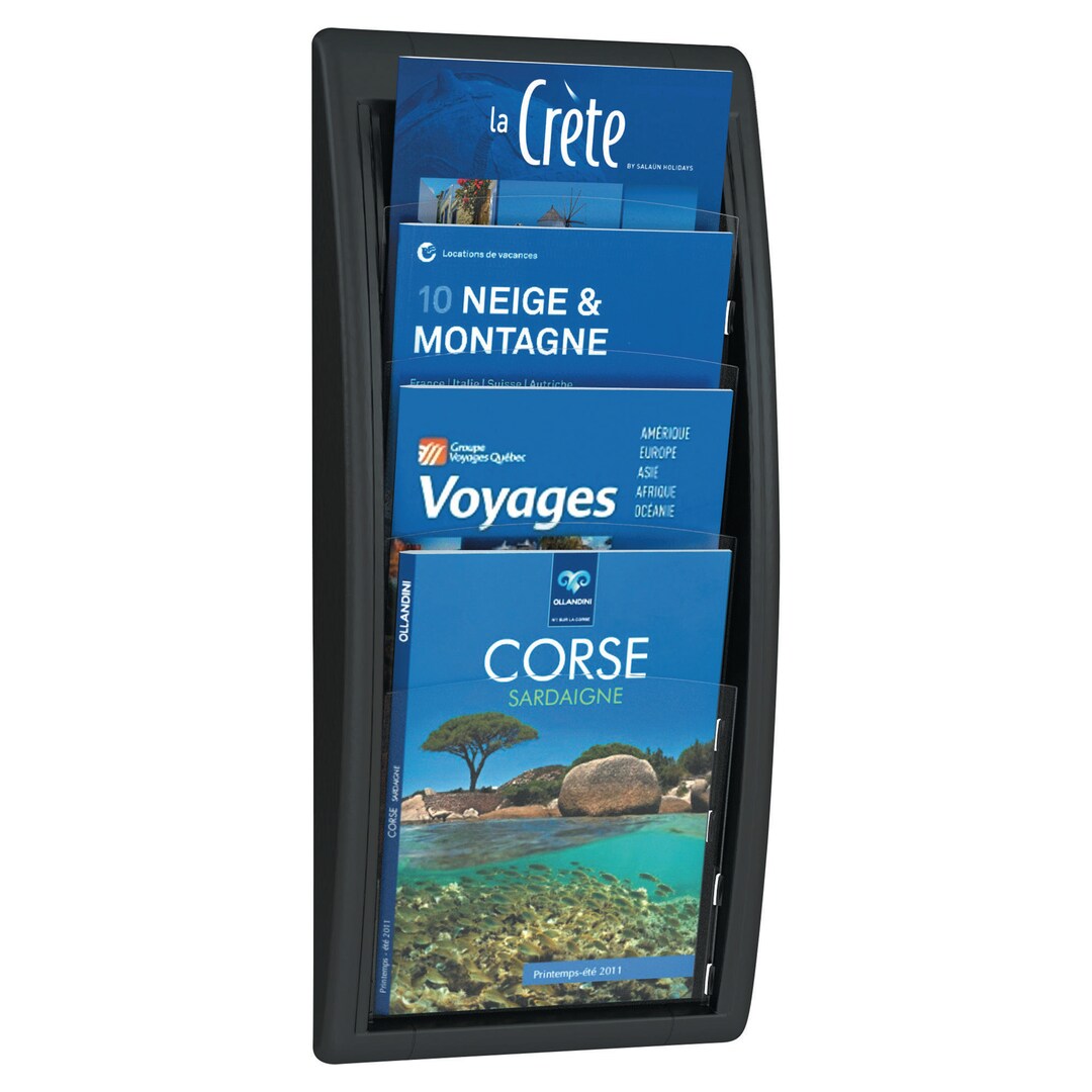 Wilkins Display Rack Wall Display Rack 627 X 258 X 70mm - Holds 4 X... | Lyreco